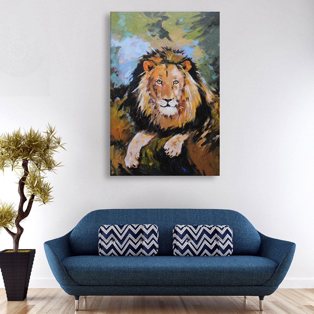 inep-b07czs7973-unframed-lion-artwork-in-earthy-matte-colors-titled-_lion-roars-unframed-canvas-that_ll-make-your-walls-roar_-displayed-in-a-bright-living-room..jpeg